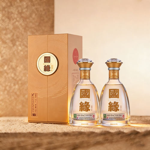 今世缘国缘对开42度500ml*2两瓶装