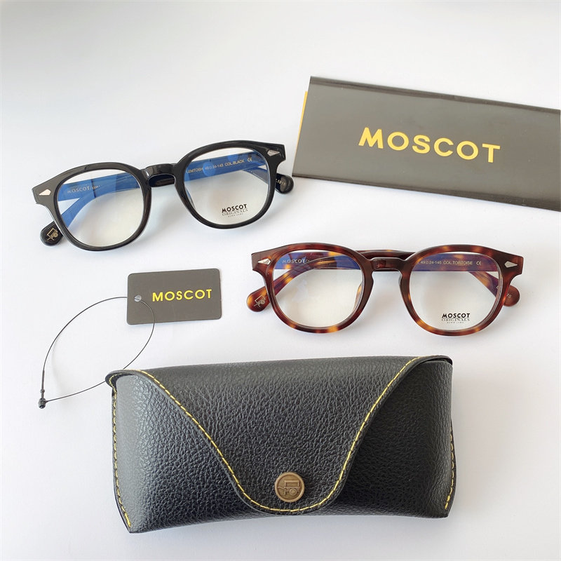MOSCOT玛士高手工眼镜框男LEMTOSH复古板材近视镜架女余文乐同款