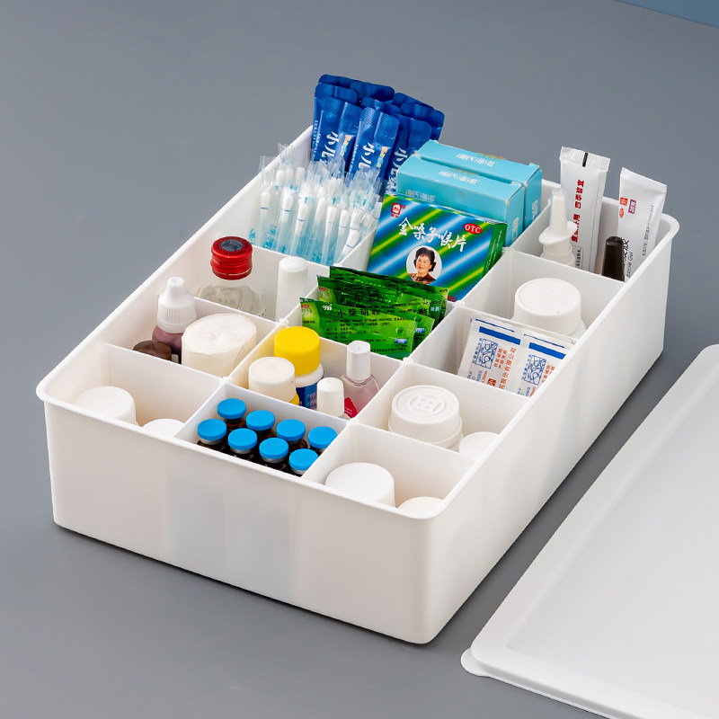抽屉分隔盒输液收纳盒桌面分格收纳筐医院6s管理分类盒药品收纳筐,收纳整理,桌面收纳盒,淘宝优惠券,粉丝福利购,淘宝优惠卷