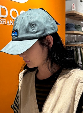 DOOITT#KAVU户外休闲男女通用圆顶棒球帽经典弯檐帽