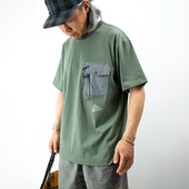 DOOITT T恤外套COOLMAX面料 短袖 and wander日系复古户外休闲工装