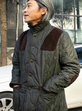 DOOITT#BARBOUR TOKITO限量版腊棉男士绗棉运动休闲工装外套夹克