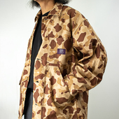 HO工装 DOOITT GUNG 兜袋全棉斜纹耐磨尖领印花春秋外套夾克