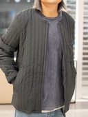 DOOITT RAINS日系工装 薄棉夹棉绗缝棉衣外套夹克