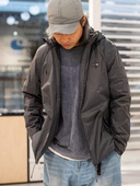 DOOITT RAINS日系休闲连帽长袖 防风棉衣