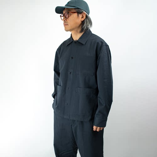 FARAH日系复古全棉洗水休闲衬衫