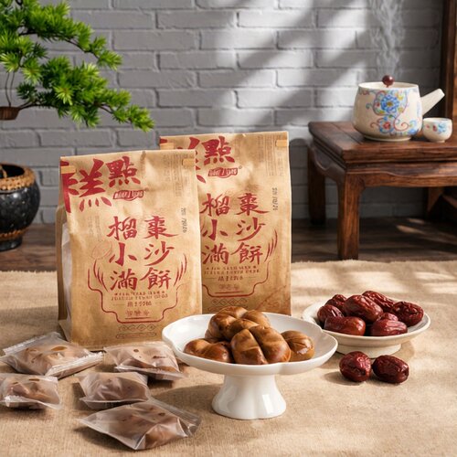 榴小满枣沙糕独立包装馅料满满