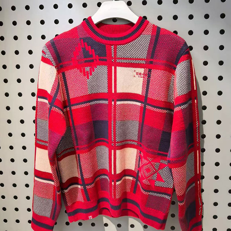 李宁肖战同款毛衣新年款