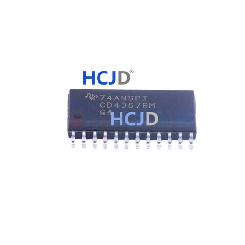 只做原装正品CD4067BM96 SOIC-24 CMOS单路16通道模拟多路复用器