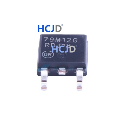 只做原装正品MC79M12CDTRKG 丝印79M12G 贴片TO-252 线性稳压器