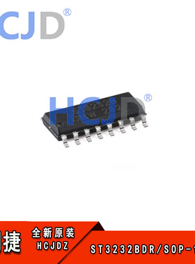 原装ST3232BDR SOP-163.0V至5.5V低功耗多通道RS-232驱动器接收器