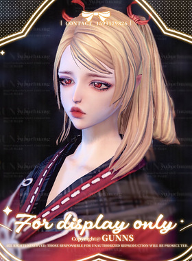 【4Gunns】剑灵游戏捏脸数据【虚幻三天女枯叶蝶】俄服猪服不可用