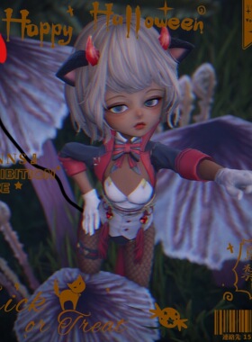 【4Gunns】剑灵游戏捏脸数据【灵女-虚幻四-可爱鬼】正式服捏脸