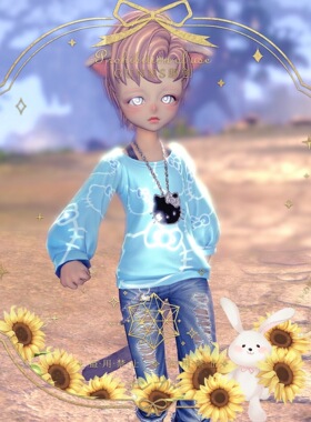 【4Gunns】剑灵游戏捏脸数据【虚幻三-灵族男-嗷呜】私服俄服单机