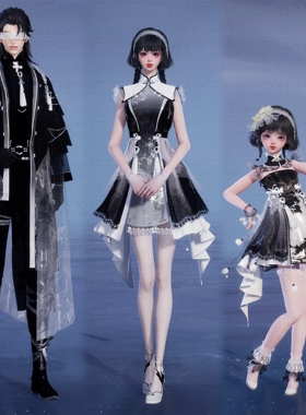 【4Gunns】诛仙世界染色 成女成男少女天曦锦鹤腾云祥云逐云 水墨