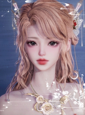 【4Gunns】诛仙世界捏脸数据 青云女捏脸 歆甜 仅青云可用