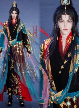 【4Gunns】诛仙世界服装染色 成男 琳琅瑞景天香染色 大佛