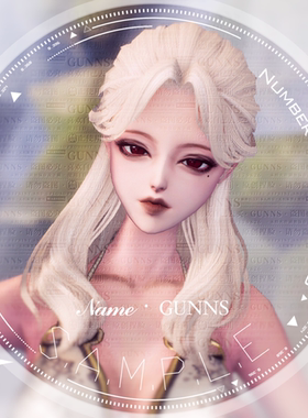 【4Gunns】剑灵人族女游戏捏脸数据 适合怀旧服国服韩服台服 冷酷