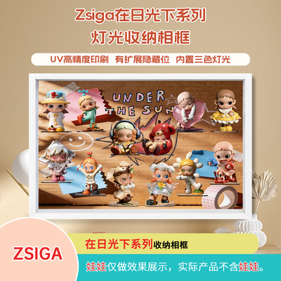 Zsiga在日光下系列盲盒展示盒