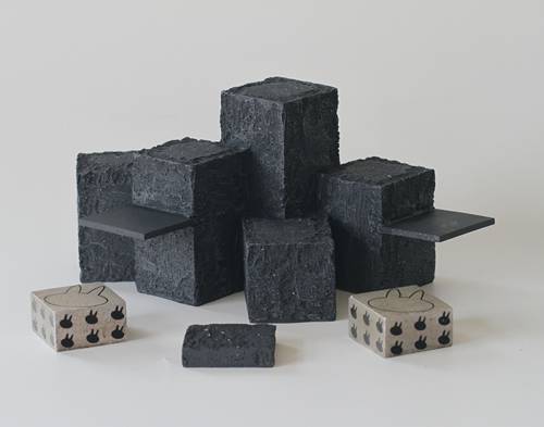 横山宏机甲手办盲盒展示架展示台