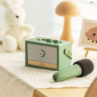 [SOSO全球]可来赛Classic World复古音响麦克风组合唱歌音乐玩具