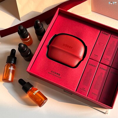 左点电动砭石刮痧板故宫礼盒套装