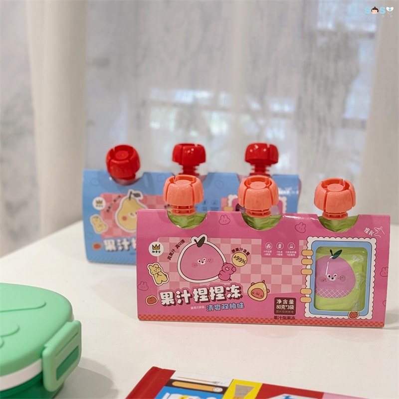 趣食家果汁捏捏冻儿童吸吸果冻
