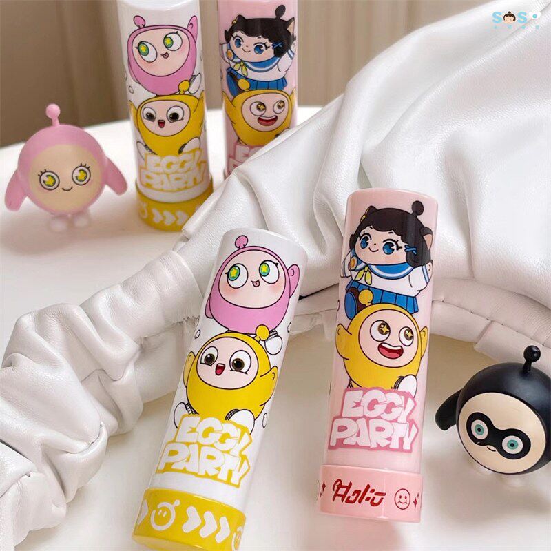 [SOSO全球]润本儿童唇膏正版蛋仔派对联名款宝宝润唇膏保湿滋润3+