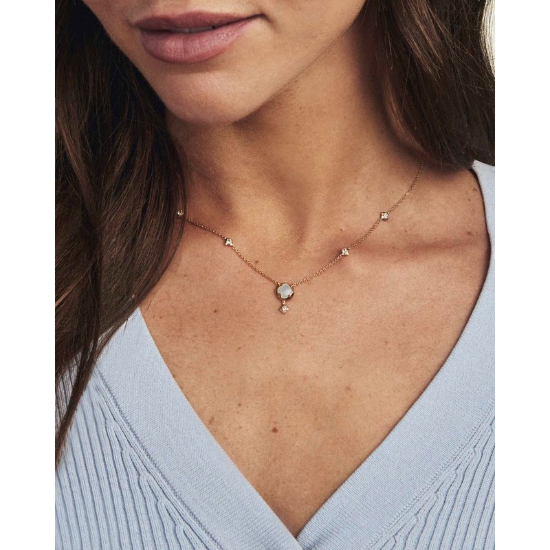 海外代购Kendra Scott（饰品）女士项链不易褪色持久佩戴18K包金