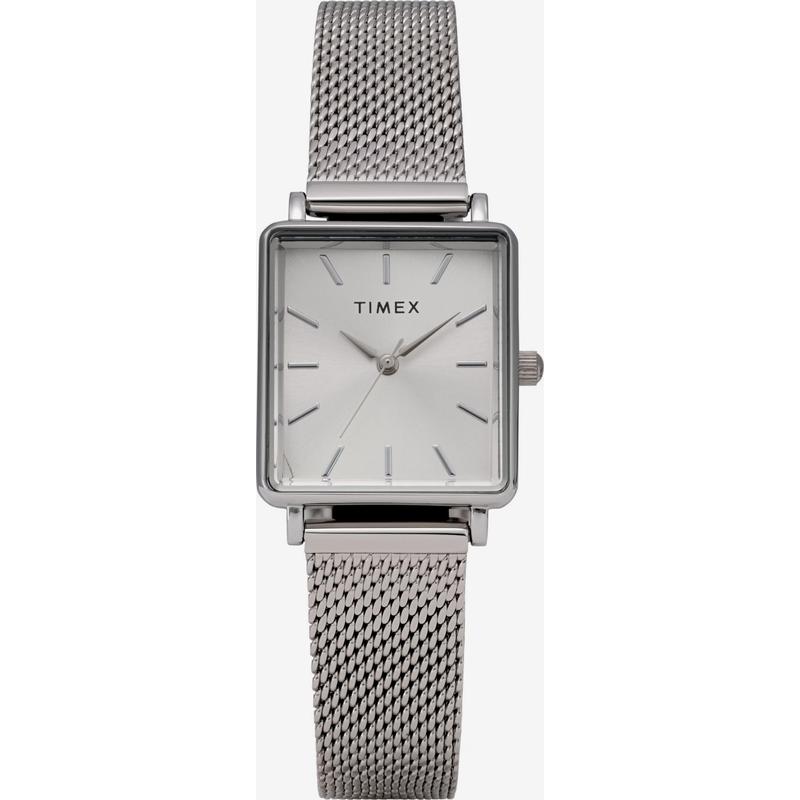 日本代购Timex/天美时女士手表欧美腕表精准计时折叠扣不锈钢