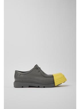 代购Camper男士男鞋透气吸汗轻便环保灰色可拆卸鞋头可拆卸鞋垫