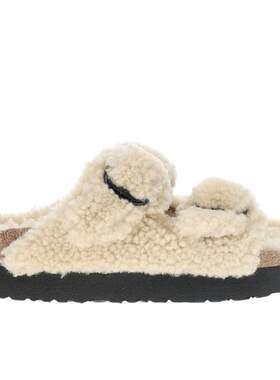 代购Birkenstock女士拖鞋透气柔软轻便舒适支撑羊剪绒双带