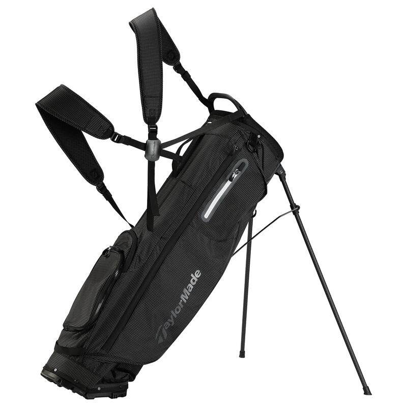 海外代购Taylormade男士高尔夫球包自动站立防雨罩轻量双肩背带