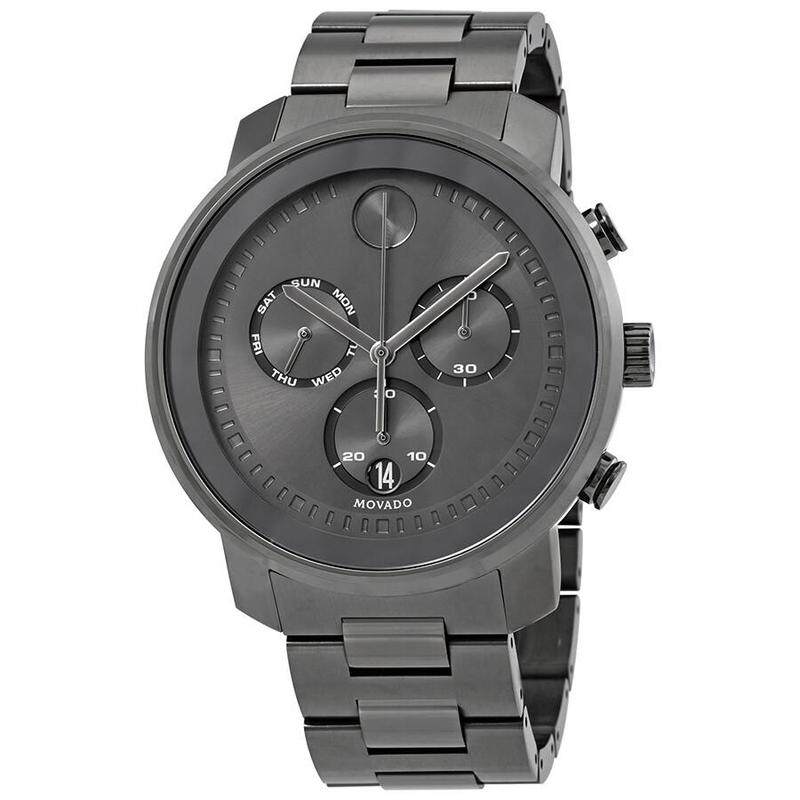 海外代购Movado/摩凡陀男士手表瑞士腕表星期显示日期显示不锈钢