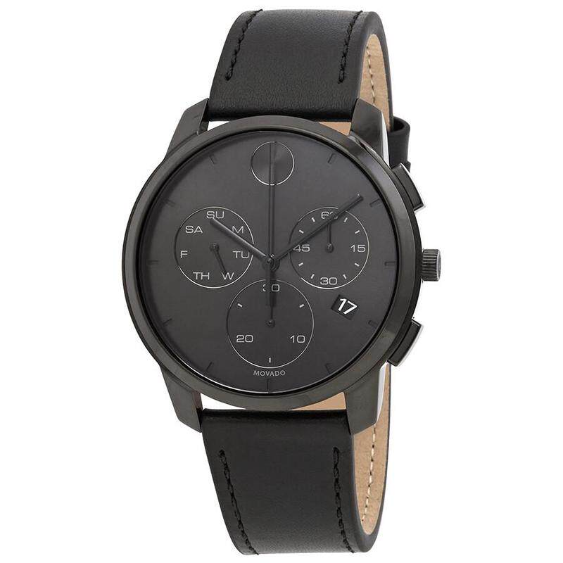 海外代购Movado/摩凡陀男士手表瑞士腕表计时码表星期日历