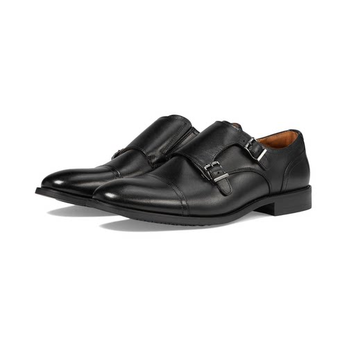 海外代购Florsheim男士单鞋舒适缓震耐磨防滑圆头平底商务通勤