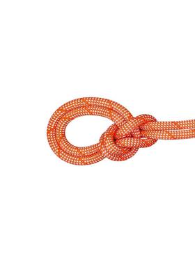 代购Mammut攀岩绳高耐久低冲击力抗磨损9.8mm橙色编织攀岩登山