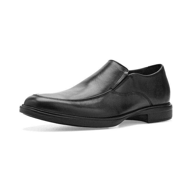 海外代购Rockport/乐步男士休闲皮鞋减震缓冲回弹舒适圆头套脚