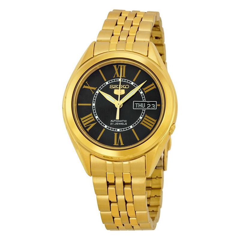 海外代购Seiko/精工男士日韩腕表双日历显示夜光指针自动机械