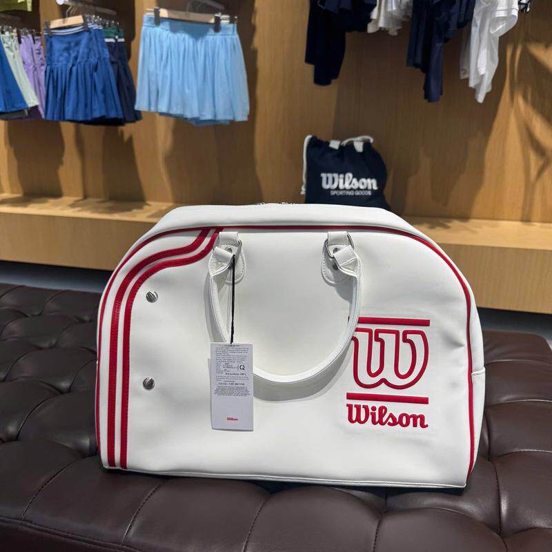 代购wilson U Wilson Heritage威尔胜单肩手提休闲舒适健身网球包
