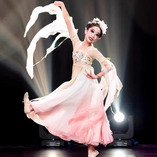 中国舞儿童古典演出服装春