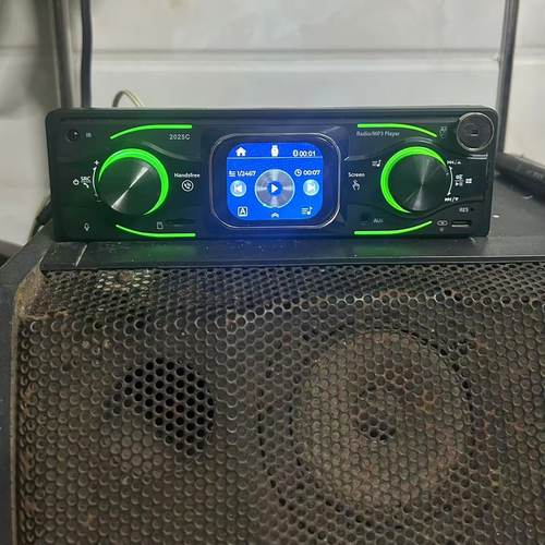 12v五菱荣光通用蓝牙mp3播放器收音机插卡插U盘机单定车载改装