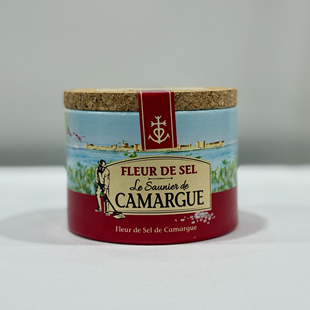 【新品】法国进口CAMARGUE卡玛格盐之花调味料125g/盒西餐调味料