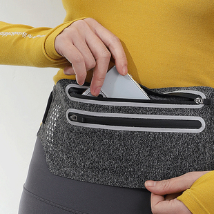 超薄跑步手机腰包男女运动手机包跑步健身腰包弹力隐形腰包防汗湿