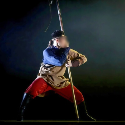 民族舞永远的套马杆男独舞蒙古袍