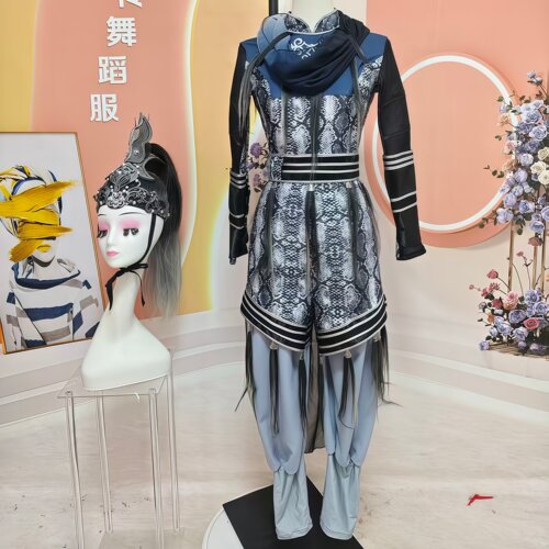 第六届内蒙古舞蹈大赛连体舞服定