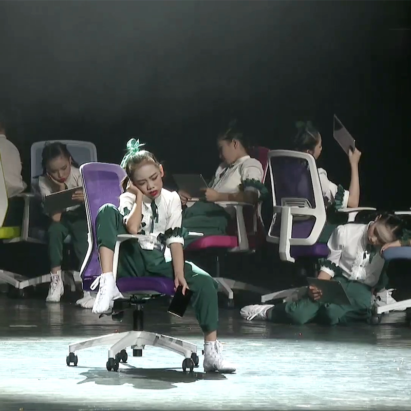 舞蹈疫晴结束告别网课演出服装中小学舞蹈表演服装设计定制