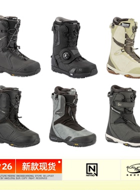 25/26 新款 NITRO 尼卓 单板滑雪鞋 CAPITAL PROFILE TEAM SELECT