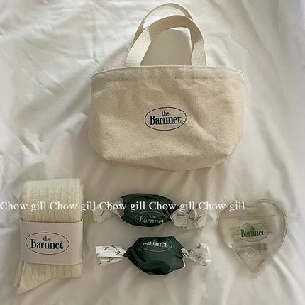 饭盒袋出门上班小拎袋杂物小拎包帆布包ins饭盒小布包布袋手提袋