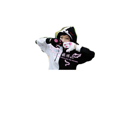 魂漫轩 弹丸论破/轮破 弹丸轮舞Dangan Ronpa黑白熊校长卫衣cos服